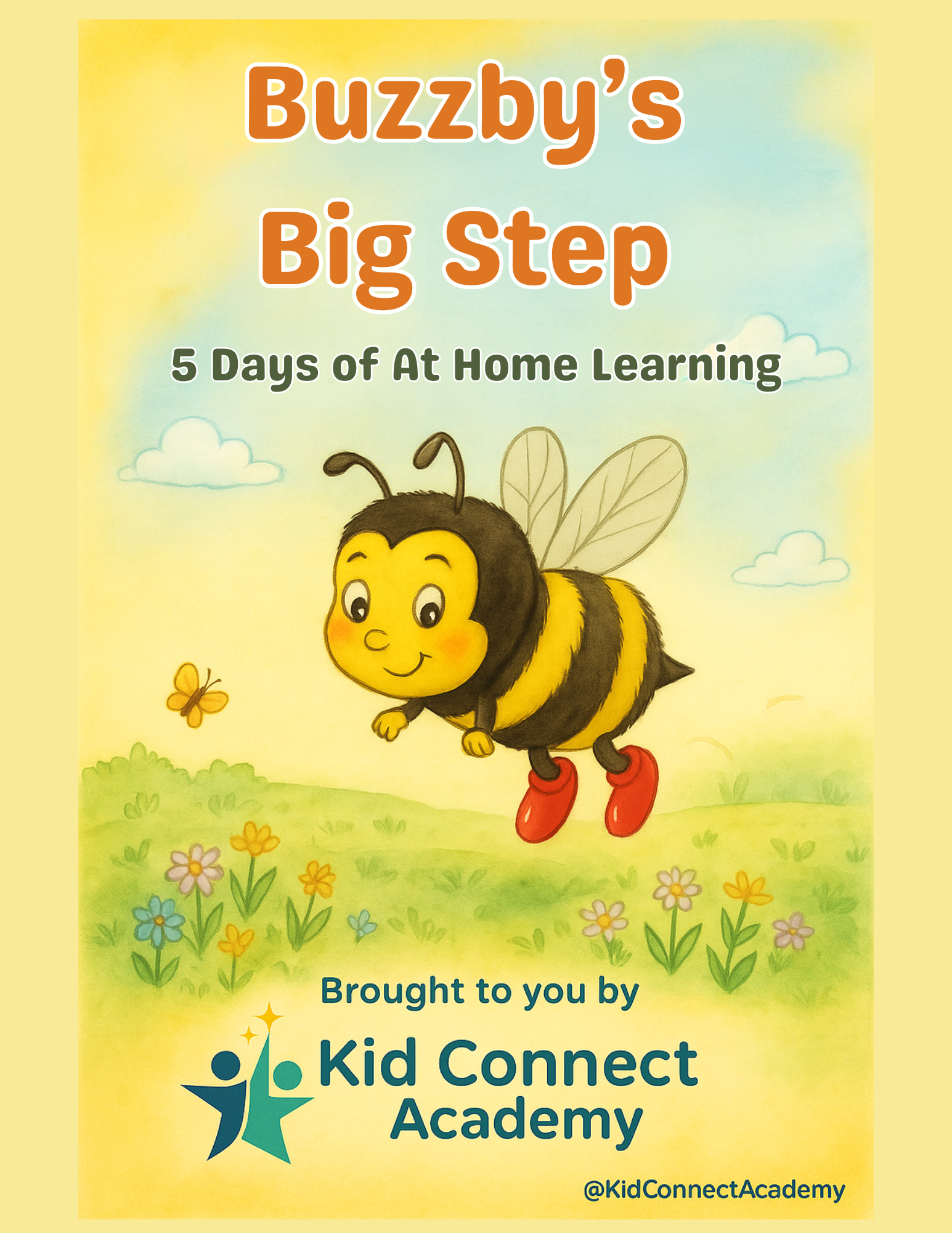 Buzzby's Big Step 5-Day Learning Kit | Preschool Activities & Printables